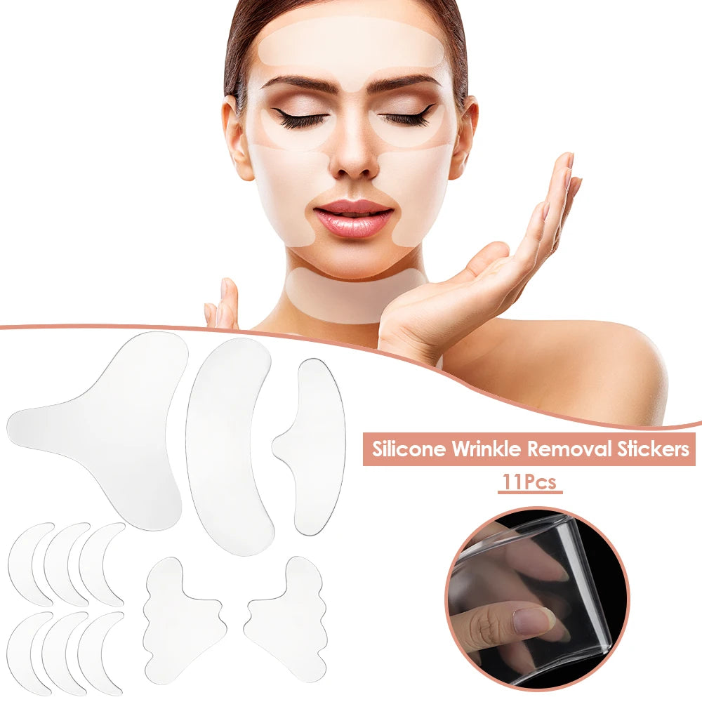 🌟 Magic Silicone Wrinkle Removal Stickers: Keep Your Skin Smooth and Youthful! 🌟