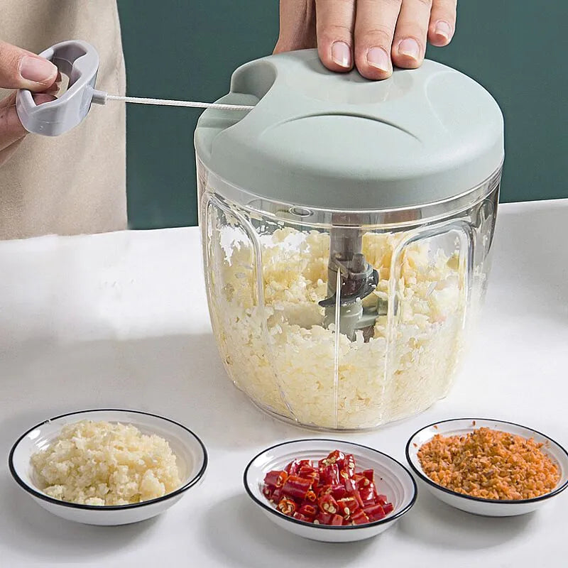 Ultimate Manual Food Processor: Effortless Chopping and Mixing