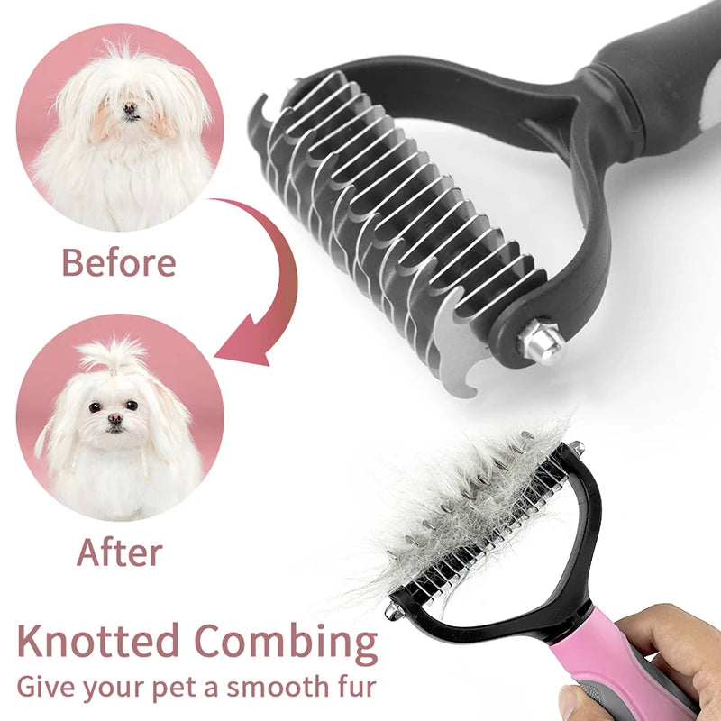 🐶 Ultimate Pet Grooming Comb: Perfect for Cats &amp; Dogs 🐱