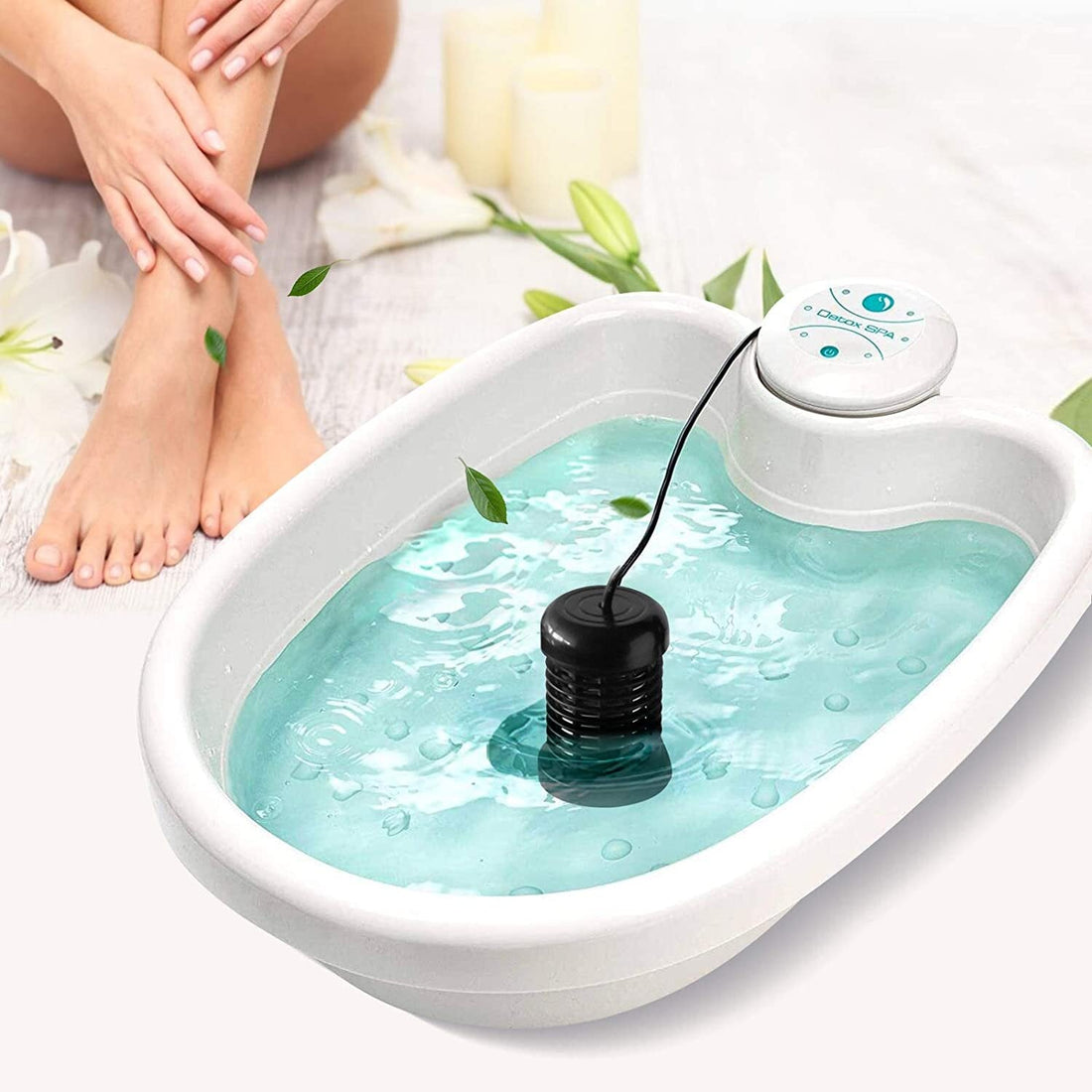 At-Home Ionic Detox Foot Spa Machine for Total Body Purification